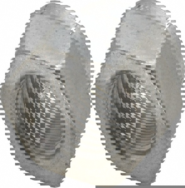 1/2-20 UNJF Grade 2 Hex Lock Nut with Expanding Flex Top