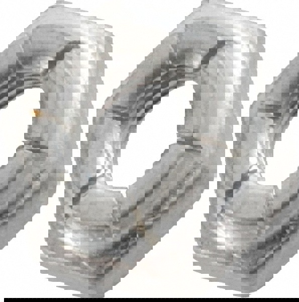 Hex Lock Nut: Flex Top, 1/4-20, Grade 2 Steel, Cadmium-Plated