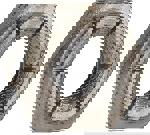 3/8-16 UNC Grade 2 Heavy Hex Lock Nut with Expanding Flex Top