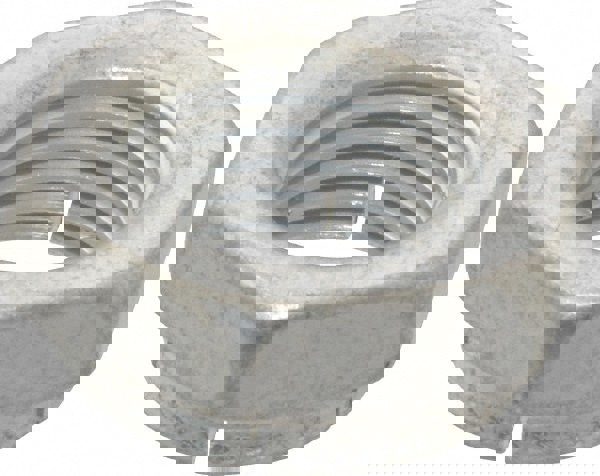 1/2-20 UNJF Grade 2 Hex Lock Nut with Expanding Flex Top