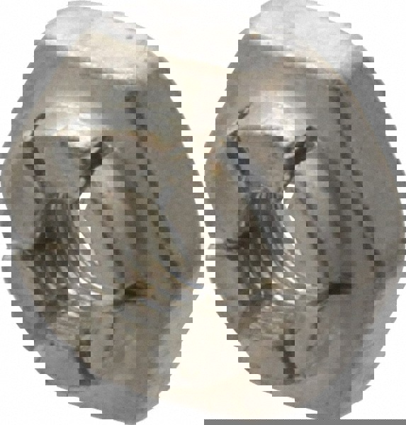 #8-32 UNJC Grade 2 Hex Lock Nut with Expanding Flex Top