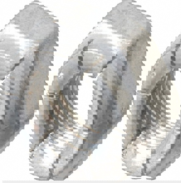 Hex Lock Nut: Expanding Flex Top Lock, 3/8-16, Grade 2 Steel, Cadmium Finish