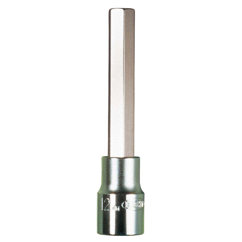 Hand Hex & Torx Bit Sockets; Socket Type: Hex Bit Socket ; Hex Size (mm): 12.000 ; Insulated: No ; Overall Length (Inch): 4-11/32 ; Non-sparking: No