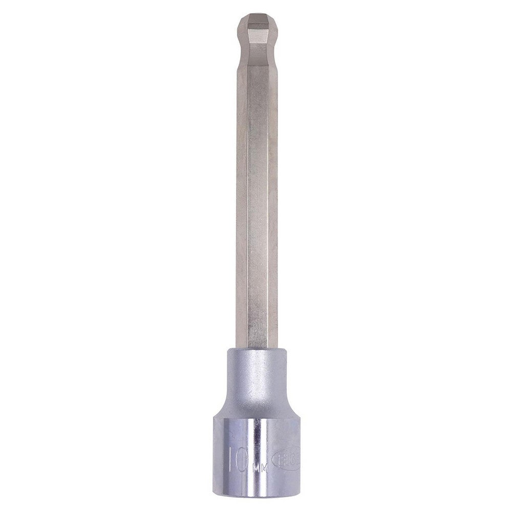 Hand Hex & Torx Bit Sockets; Socket Type: Ball End Socket ; Hex Size (mm): 8.000 ; Insulated: No ; Overall Length (Inch): 5-1/8 ; Non-sparking: No