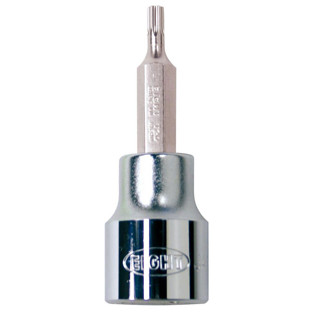 Hand Hex & Torx Bit Sockets; Socket Type: Torx Bit Socket ; Torx Size: T20 ; Bit Length (Inch): 1-11/32 ; Insulated: No ; Material: Steel ; Overall Length (mm): 67.0000
