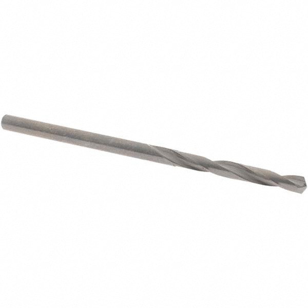 Jobber Length Drill Bit: 2.50 mm (0.0984) Dia, 118 deg, Solid Carbide