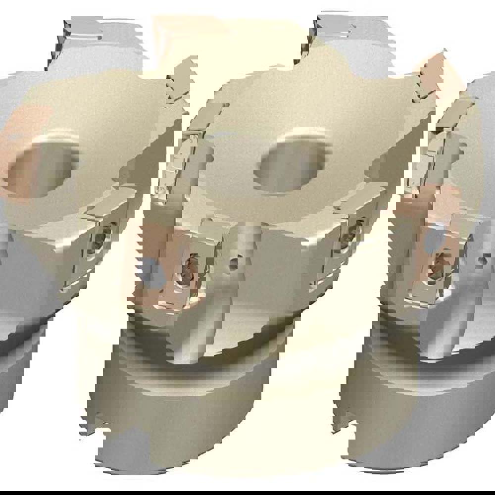 160mm Cut Diam, 130mm Arbor Hole Diam, 12mm Max Depth, Indexable Shoulder Mill