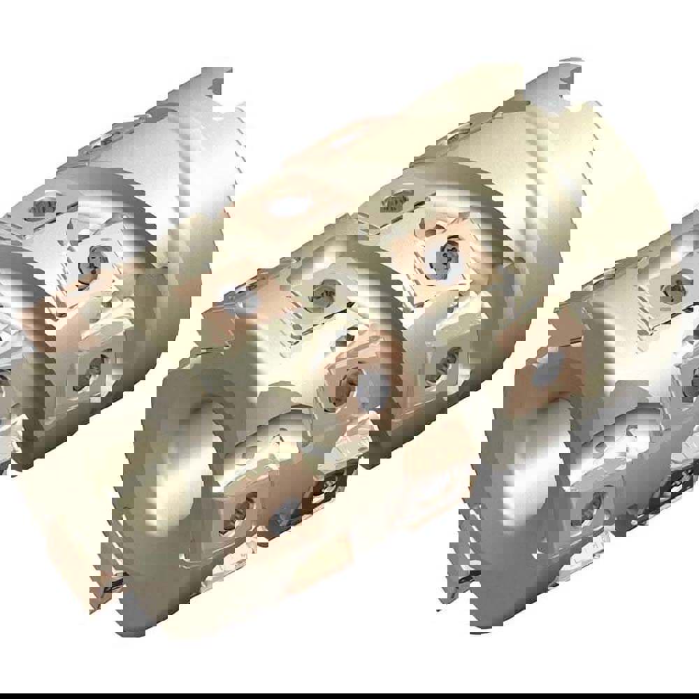 125mm Cut Diam, 100mm Arbor Hole Diam, 60mm Max Depth, Indexable Repeater Shoulder Mill