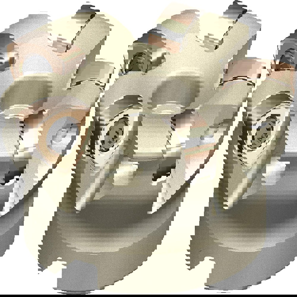 Indexable High-Feed Face Mills; Cutting Diameter (Inch): 3 ; Minimum Cutting Diameter (Decimal Inch): 0.1181 ; Maximum Cutting Diameter (Decimal Inch): 3.0000 ; Maximum Depth of Cut (Decimal Inch): 0.1181 ; Arbor Hole Diameter (Decimal Inch): 1.0000