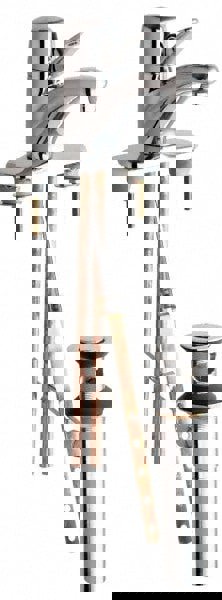 Single Handle, Deck Mounted, Single Hole Bathroom Faucet