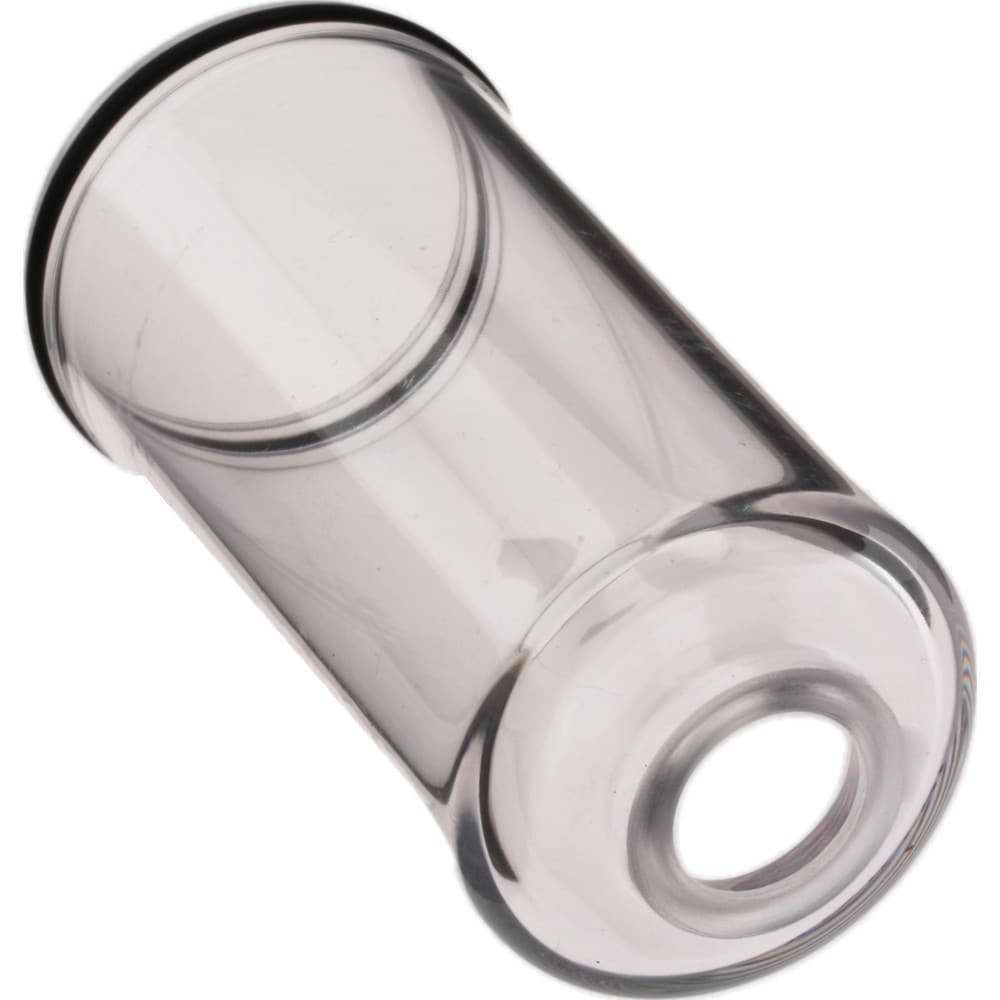 FRL Polycarbonate Bowl: Polycarbonate with Metal Guard, Use with Miniature Filter & Lubricator