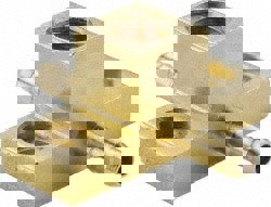 Barbed Tube Adapter Tee: 1/8-27