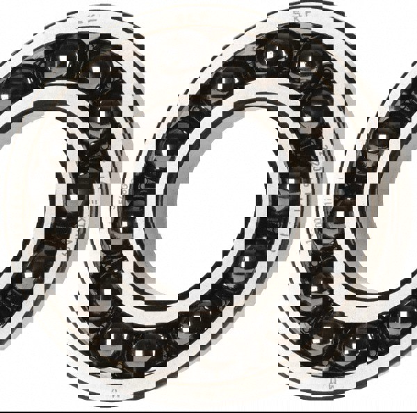 Self-Aligning Ball Bearing: 30 mm Bore Dia, 62 mm OD, 20 mm OAW