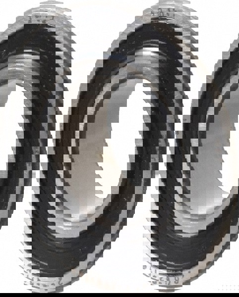 Self-Aligning Ball Bearing: 35 mm Bore Dia, 72 mm OD, 23 mm OAW, Double Seal