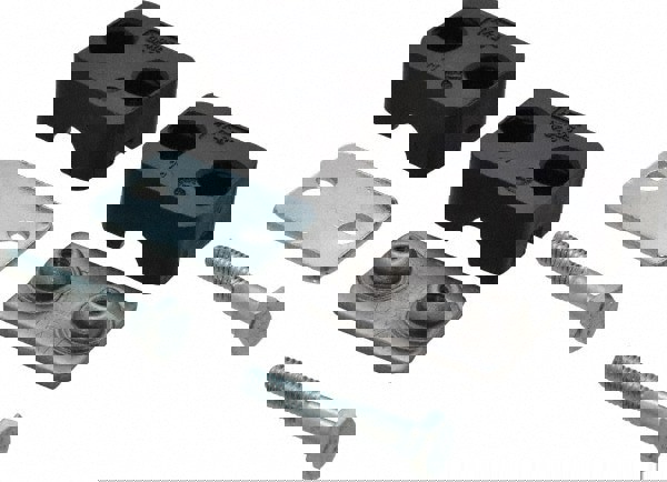 Polypropylene Standard Duty Vibration Control Clamp for 1/2