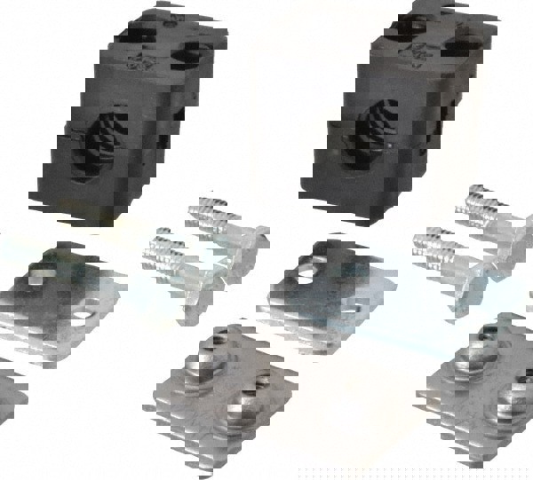 Polypropylene Standard Duty Vibration Control Clamp for 5/8