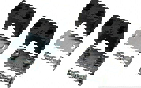 Polypropylene Standard Duty Vibration Control Clamp for 1/2