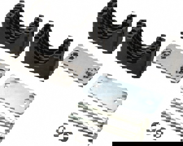 Polypropylene Standard Duty Vibration Control Clamp for 1-1/4