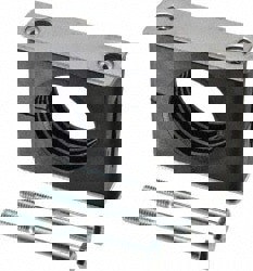 Polypropylene Standard Duty Vibration Control Clamp for 1-1/2