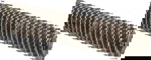 General-Purpose Threaded Rod: 5/8-11, 6' OAL, Stainless Steel, Plain Finish