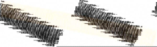 General-Purpose Threaded Rod: 5/16-18, 3' OAL, Stainless Steel, Plain Finish