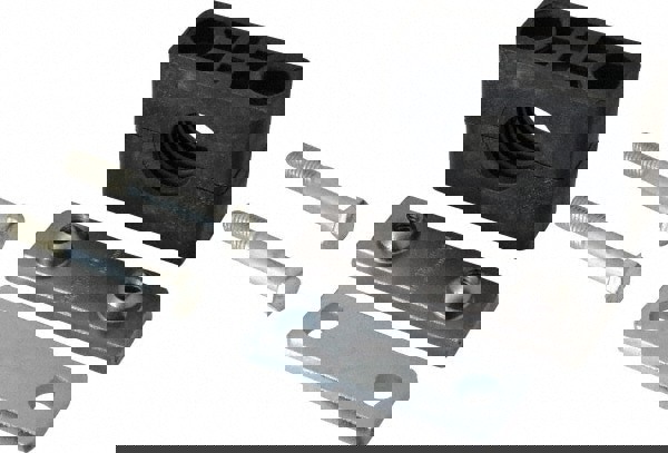 Polypropylene Heavy Duty Vibration Control Clamp for 1-1/4