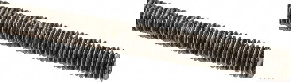 General-Purpose Threaded Rod: 5/16-18, 6' OAL, Stainless Steel, Plain Finish