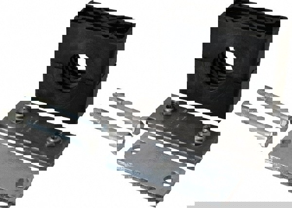 Polypropylene Heavy Duty Vibration Control Clamp for 1-3/4