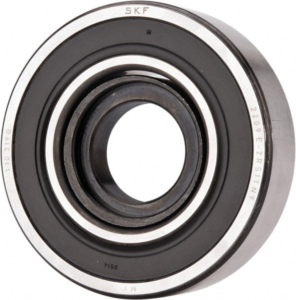 Self-Aligning Ball Bearing: 45 mm Bore Dia, 85 mm OD, 23 mm OAW