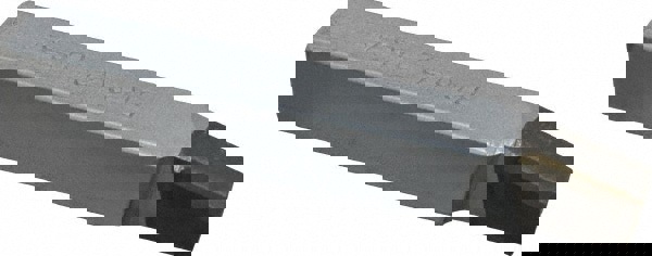 Single Point Tool Bit: 1/2'' Shank Width, 1/2'' Shank Height, C2 Solid Carbide Tipped, RH, BR, Lead Angle Turning