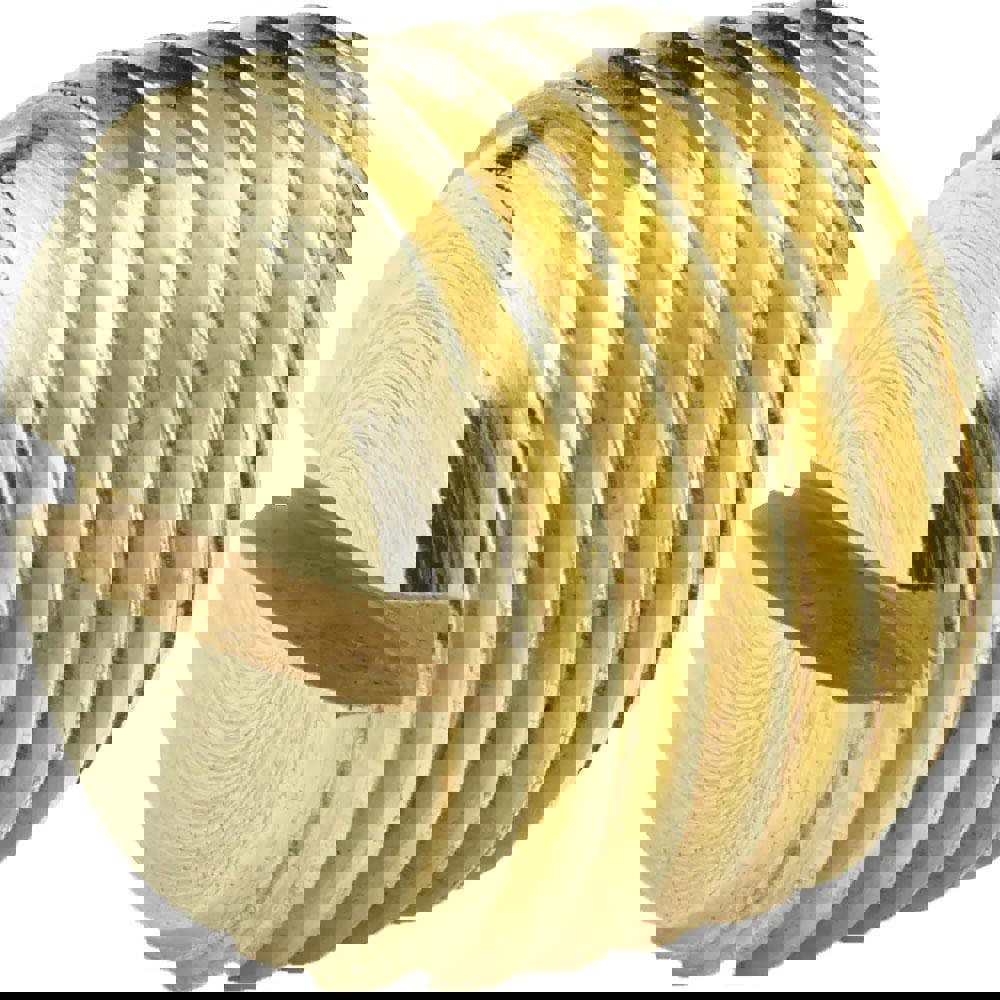 Industrial Pipe Slotted Plug: 1/8