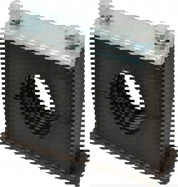 Polypropylene Heavy Duty Vibration Control Clamp for 2-1/2