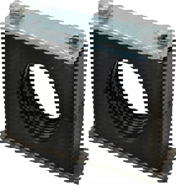 Polypropylene Heavy Duty Vibration Control Clamp for 3