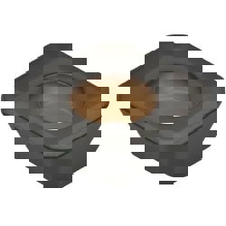 Milling Insert: SEHT1204AFTN, KCPK30, Solid Carbide