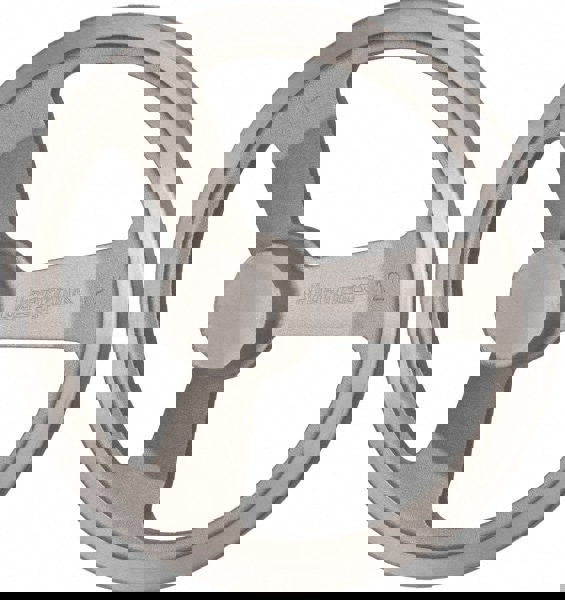 Spoked Offset Handwheel: Aluminum, Plain Finish