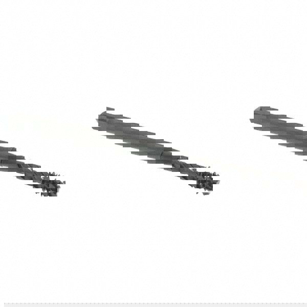 Spiral Flute Tap: #6-32, UNC, 3 Flute, Modified Bottoming, 2B Class of Fit, Vanadium High Speed Steel, Oxide Finish