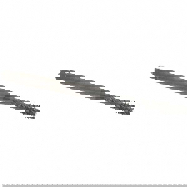 Spiral Flute Tap: #10-24, UNC, 3 Flute, Modified Bottoming Chamfer, 2B Class of Fit, Vanadium High-Speed Steel, Oxide Finish