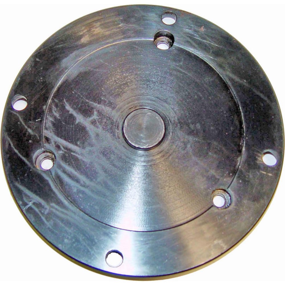 Rotary Table Tailstocks, Dividing Plates & Accessories; Accessory Type: Chuck Adapter Plate ; For Use With: 4