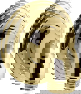 Supply Elbow in Vibrant Polished Brass