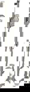 Multi Function Hand Shower in Vibrant Brushed Nickel