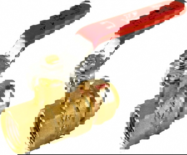 Female Connector Manual Ball Valve: 1/2 x 1/2