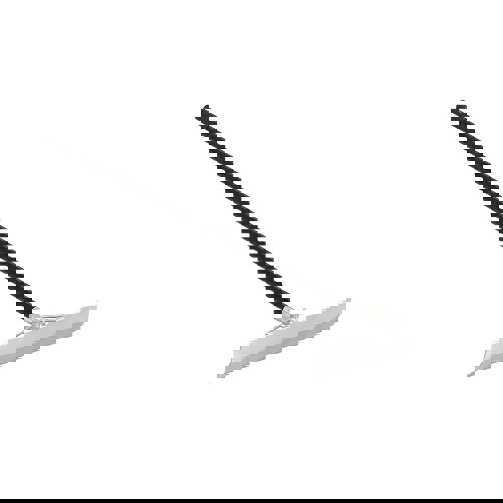 Garden Rakes; Rake Type: Flat Rake ; Handle Type: Straight ; Number of Tines: 1 ; Tine Material: Steel ; Handle Length: 60in ; Tine Length: 19