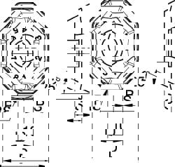 Milling Insert: OFPT07L6AFENGB, KCK15, Solid Carbide