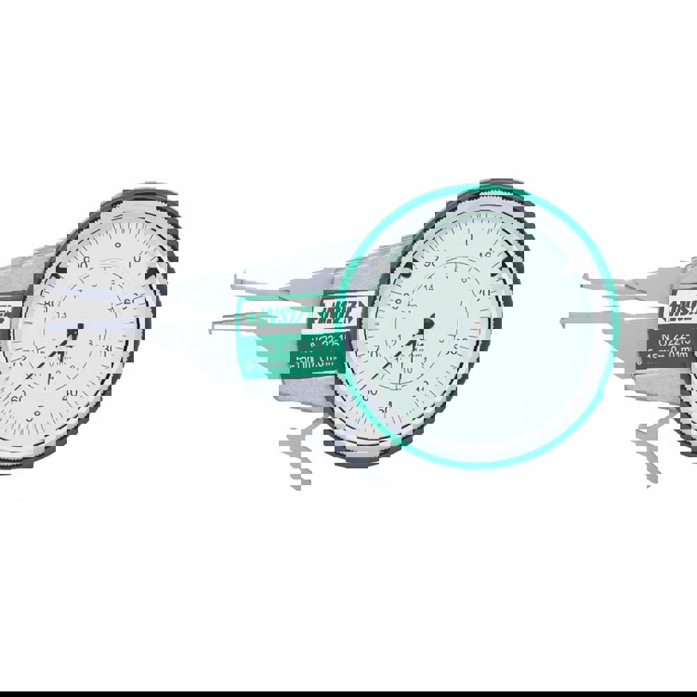 Dial Caliper: 0.4 to 1.2'' Range, 0.001'' Graduation