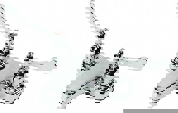 Blade Handle, Deck Plate Bathroom Faucet