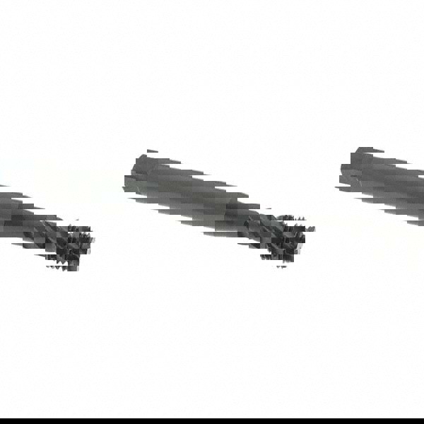 Spiral Flute Tap: 3/8-24 UNF, 3 Flutes, Modified Bottoming, 2B Class of Fit, Vanadium High Speed Steel, Oxide Coated