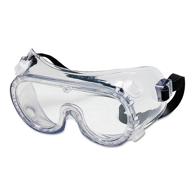 Safety Goggles: Chemical Splash, Anti-Fog & Scratch-Resistant, Clear