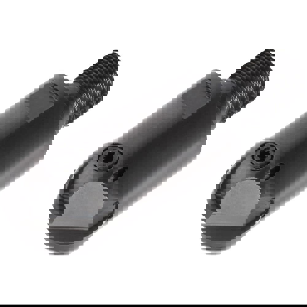 Indexable Ball Nose End Mill: 12 mm Cut Dia, Steel, 42 mm OAL