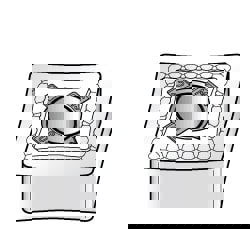 Turning Insert: CNMG543MS KC5010, Solid Carbide