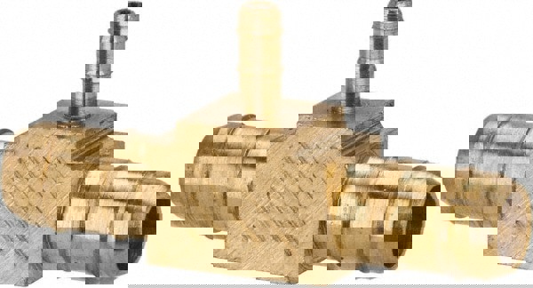 Barbed Tube Union Tee: Multiple Barbs